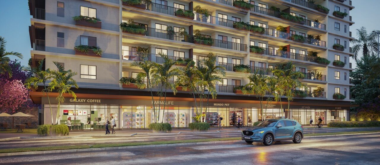 FACHADA BLOCO 01 EMBASAMENTO_HR0 Large